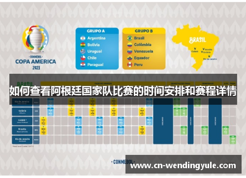如何查看阿根廷国家队比赛的时间安排和赛程详情